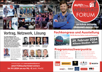 A&W-Werkstatt-Forum 2024: Wir sind dabei! - ein Artikel von Automotive Business Coach